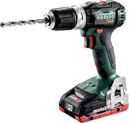 Metabo SB 18 L BL Κρουστικό Δραπανοκατσάβιδο Μπαταρίας Brushless 18V 1x2Ah & 1x3.5Ah