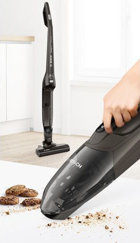 Bosch Readyy'y Serie 2 Επαναφορτιζόμενη Σκούπα 2 σε 1 Stick & Χειρός 16V Μαύρη