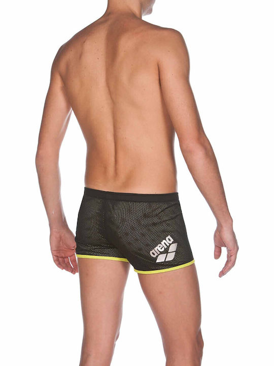 Arena Square Cut Drag Costume de Baie Bărbați Pantaloni Scurți Negri Arena Square Cut Drag Costume de Baie Bărbați Pantaloni Scurți Negri