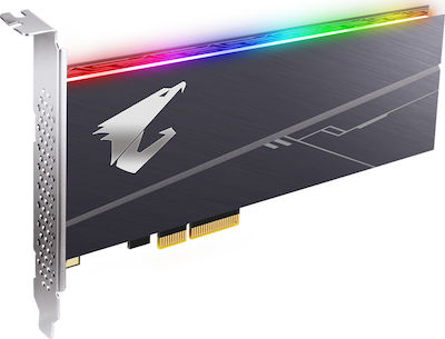 Gigabyte RGB AIC SSD 1TB τύπου PCle Card με σύνδεση PCI Express 3.0 GP-ASACNE2100TTTDR