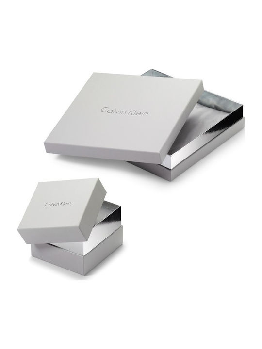 Calvin Klein Magnet Маншетни копчета в сребърен цвят