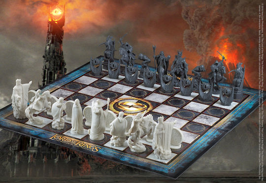 The Noble Collection Lord Of The Rings: Battle For Middle-Earth Σκάκι με Πιόνια 47x47cm