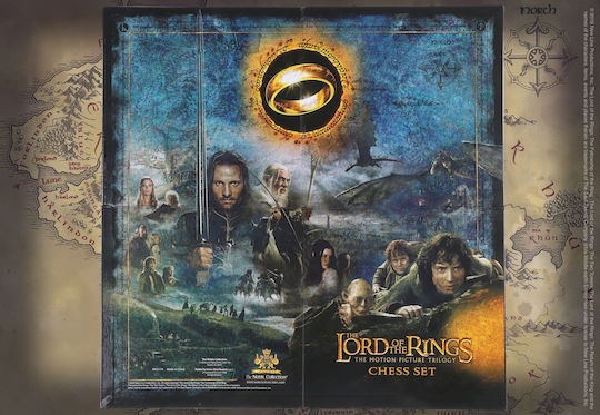 The Noble Collection Lord Of The Rings: Battle For Middle-Earth Σκάκι με Πιόνια 47x47cm