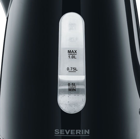 Severin WK 3410 Βραστήρας 1lt 2200W Μαύρος