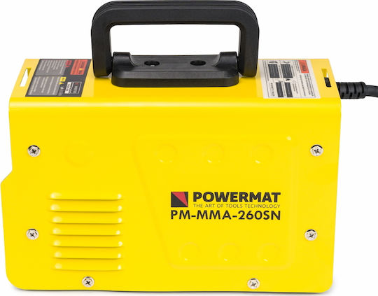Powermat IGBT Welding Machine Inverter MMA with Maximum Welding Current 260A and Duty Cycle 60%