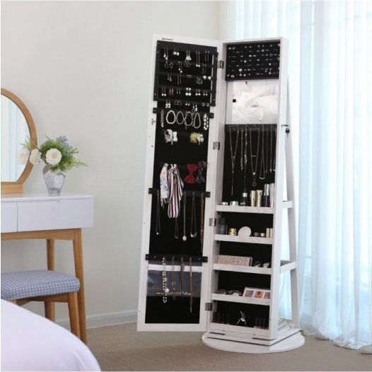 Songmics Ορθογώνιος Λευκός 161x38cm Songmics Ορθογώνιος Λευκός 161x38cm