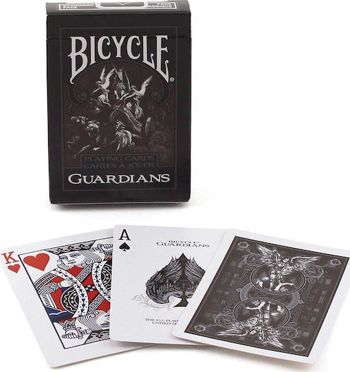 Bicycle Guardians Collectible Playing Cards Laminated Black