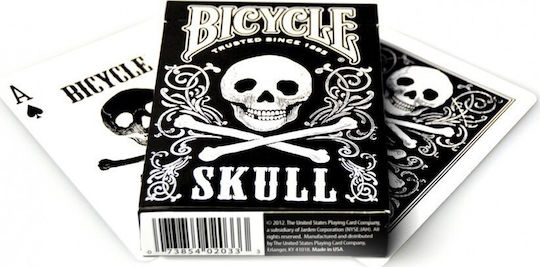 Bicycle Skull Колекционерска Тесте Пластмасово покритие