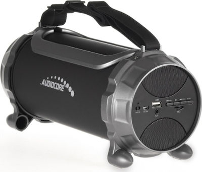 Audiocore Bazooka Bluetooth-Lautsprecher mit Radio Gray