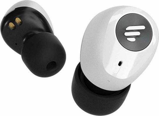 Edifier TWS2 In-ear Bluetooth Handsfree Ακουστικά με Αντοχή στον Ιδρώτα και Θήκη Φόρτισης Λευκά