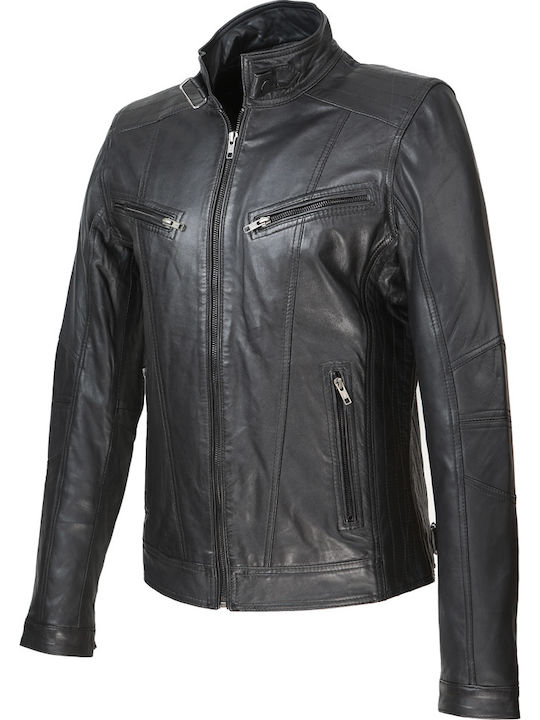 Lederjacke SETTE COPEN Schwarz