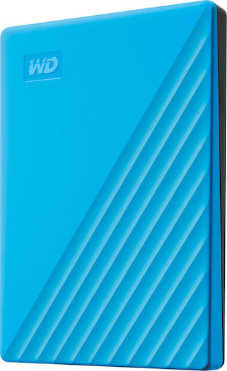 Western Digital My Passport (2019) USB 3.2 External 2.5" HDD 2TB Sky Blue
