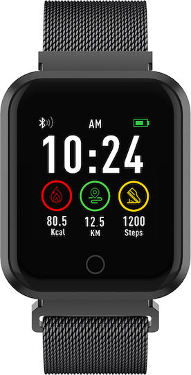 Forever ForeVigo SW-300 42mm Smartwatch (Negru)