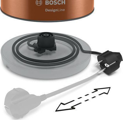 Bosch Βραστήρας 1.7lt 2400W Χρυσός