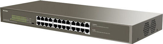 Tenda TEG1124P-24-250W Managed L2 PoE+ Switch with 24 Gigabit (1Gbps) Ethernet Ports