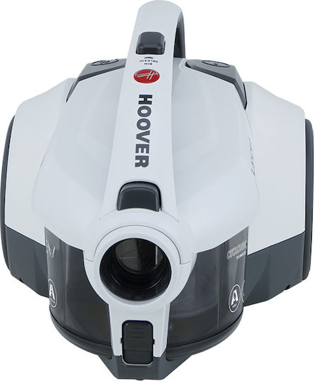 Hoover Lander LA11 011 Ηλεκτρική Σκούπα 700W με Κάδο 1.2lt Λευκή