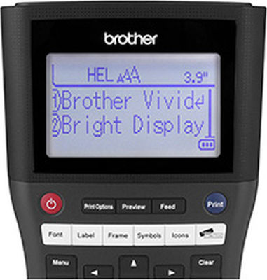 Brother PT-H500 Electronic Portable Label Maker Black