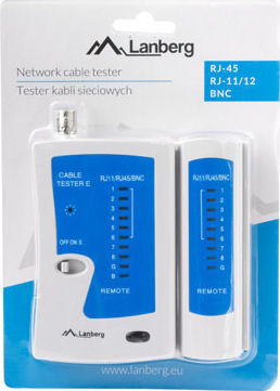 Lanberg NT-0401 Tester Καλωδίων Δικτύου