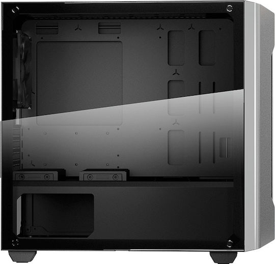 Cougar Gemini M Gaming Mini Tower Κουτί Υπολογιστή με Πλαϊνό Παράθυρο Γκρι