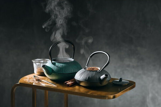 Salt & Pepper Чайник с Филтър Чугунен Черно 800мл