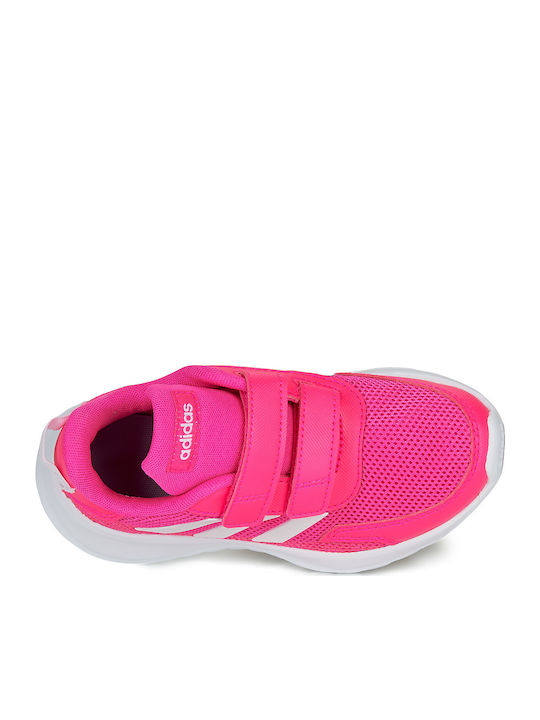 Tensaur Kinder Sportschuhe Laufen mit Bügel- und Schleifenverschluss Shock Pink / Cloud White / Shock Red