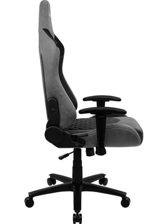 Aerocool Duke Υφασμάτινη Καρέκλα Gaming με Ρυθμιζόμενα Μπράτσα Ash Black