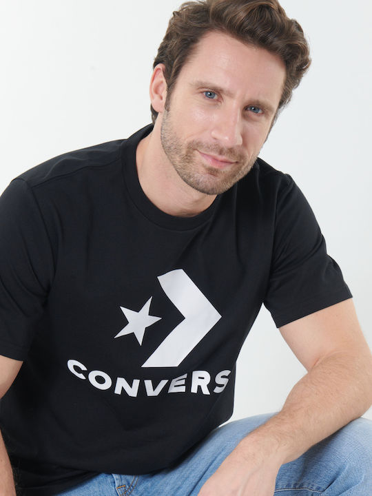 Star Chevron T-shirt Μαύρο