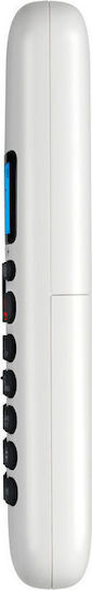 Motorola T301 Cordless Phone with Greek Menu White