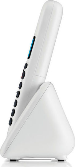 Motorola T301 Cordless Phone with Greek Menu White