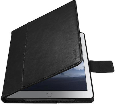 Spigen Stand Flip Cover Μαύρο (iPad 2017/2018 9.7")