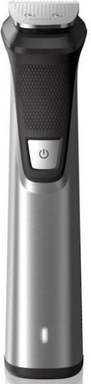 Philips Multigroom Series 7000 Σετ Επαναφορτιζόμενης Κουρευτικής Μηχανής Silver/Black MG7745/15