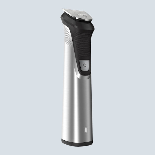 Philips Multigroom Series 7000 Σετ Επαναφορτιζόμενης Κουρευτικής Μηχανής Silver/Black MG7745/15
