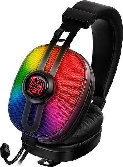 Thermaltake Pulse G100 3D RGB Over Ear Gaming Headset με σύνδεση 2x3.5mm / USB