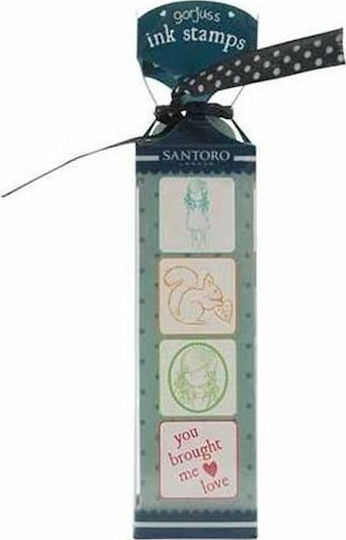 Santoro Σφραγίδες Self Inking για Παιδιά 3+ Ετών (Διάφορα Σχέδια) 1τμχ
