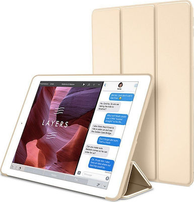 Tri-Fold Flip Cover Piele artificială Aur (iPad mini 4)