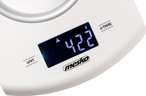 Mesko MS 3163 Digital Kitchen Scale with Bucket up to 5kg White