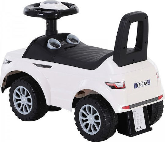 HomCom Αυτοκινητάκι Ride On για 12+ μηνών Λευκό