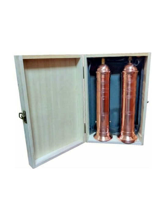 Brass Pepper Mill Alexander Handbuch Gewürzmühlen Metallisch in Kupfer Farbe 23cm 2Stück