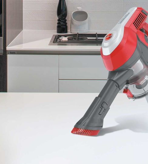 Hoover H-Free 100 HF122RH 011 Επαναφορτιζόμενη Σκούπα Stick 22V Κόκκινη