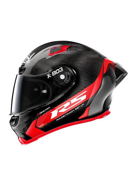 X-Lite X-803 RS Ultra Carbon Hot Lap Full Face Helmet with Pinlock DOT / ECE 22.05 1300gr 13 Carbon 60615 XLX803RSUCHL13