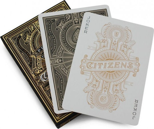 Theory11 Citizens Collectible Playing Cards Laminated Gold