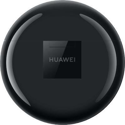 Huawei FreeBuds 3 Bluetooth Handsfree Ακουστικά με Αντοχή στον Ιδρώτα και Θήκη Φόρτισης Carbon Black