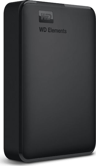 Western Digital Elements Portable USB 3.0 Εξωτερικός HDD 5TB 2.5" Μαύρο