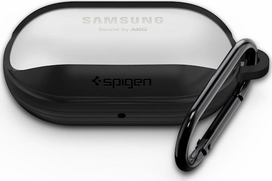 Spigen Liquid Air Hülle Silikon in Schwarz Farbe für Samsung Galaxy Buds / Buds+