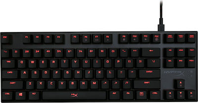 HyperX Alloy FPS Pro Gaming Πληκτρολόγιο Tenkeyless με Cherry MX Blue διακόπτες και Φωτιζόμενα πλήκτρα (Αγγλικό US)