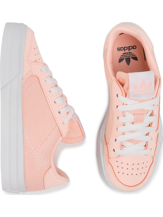 Continental Vulc El I Παιδικά Sneakers Clear Orange / Cloud White