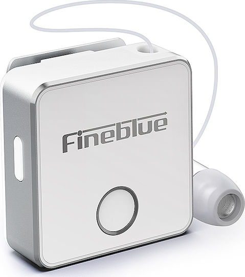 Fineblue F1 In-Ear Bluetooth-Freisprecheinrichtung Kopfhörer Revers Weiß
