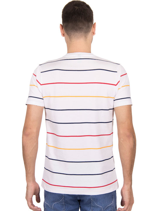 Ellesse Vettore Herren T-Shirt Kurzarm Weiß