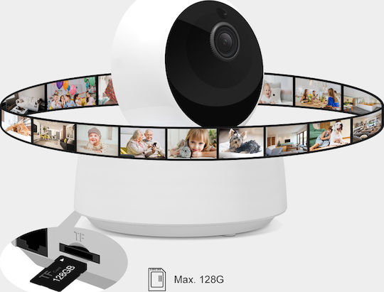 Sonoff GK-200MP2-B IP Surveillance Camera Wi-Fi Full HD 1080p with Two-Way Communication
