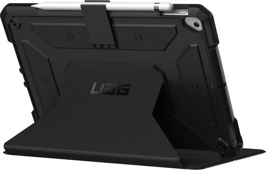 UAG Metropolis Flip Cover Durable Black for iPad 2019/2020/2021 10.2''